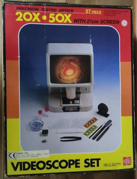 Photo of free Childs microscope 20x & 50x magnification – Videoscope 21 cm (Sherwood KT13) #3