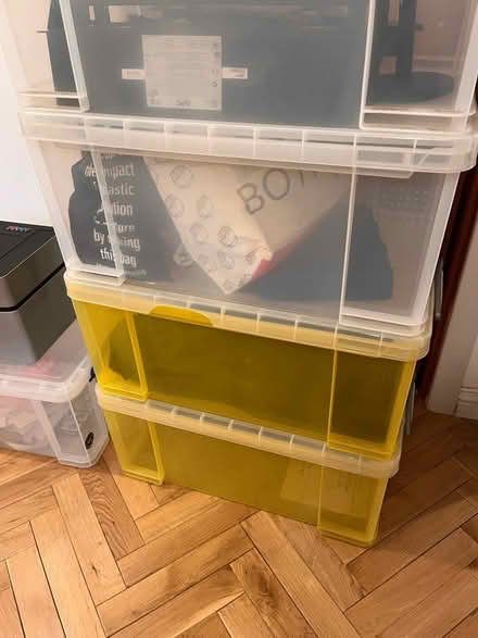 Photo of free Three empty 64L Really Useful Boxes (Lode, CB25 NorthEast Cambridge) #1