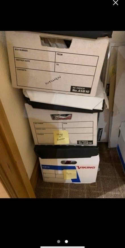 Photo of free 7 packing boxes and paper (Mickleover, Derby, DE65) #1