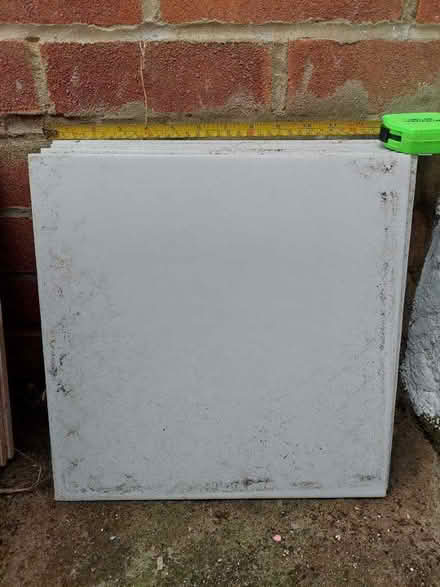 Photo of free White Square ceramic tiles (Seaford BN25) #1