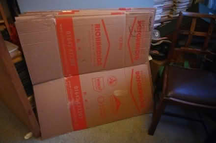 Photo of free Cardboard packing boxes (New Marston OX3) #1