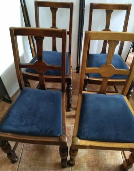 Photo of free Set of 4 dining chairs (Baldock (SG7)) #1