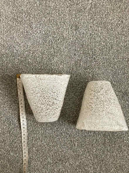 Photo of free 2 glass lamp shades (Long Buckby NN6) #2