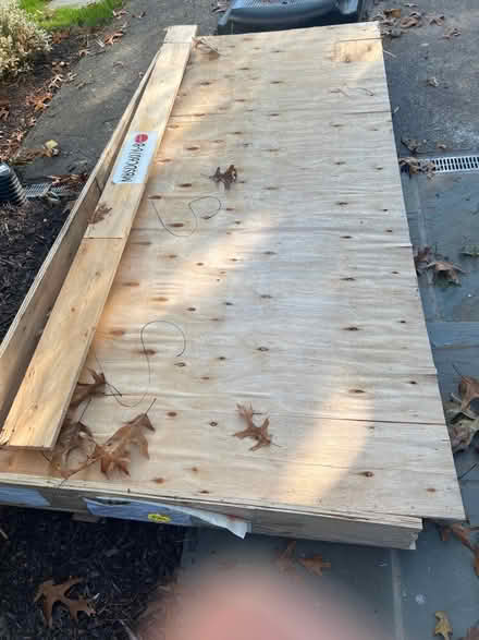 Photo of free Pieces of Plywood (N Sycamore St & 11th St) #1