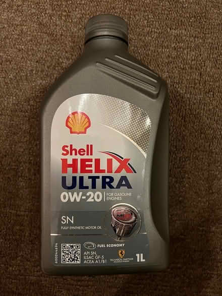 Photo of free Shell Helix Ultra Engine Oil 0W-20 (ME7) #1