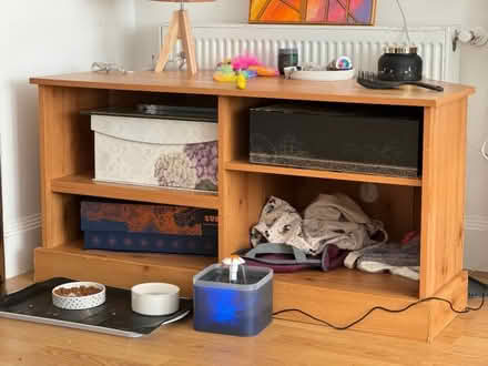 Photo of free Wooden TV stand (Hove BN3) #1
