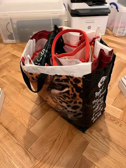 Photo of free Approx. 20 sturdy grocery bags (Lode, CB25 NorthEast Cambridge) #2
