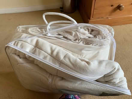 Photo of free Double bed mattress protector (HD9 Honley) #1