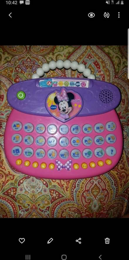 Photo of free Vtech Alphabet Minnie mouse (Fordham Rd Bronx.) #1
