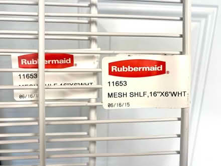 Photo of free Rubbermaid closet shelves (Cabin John near Bethesda) #1