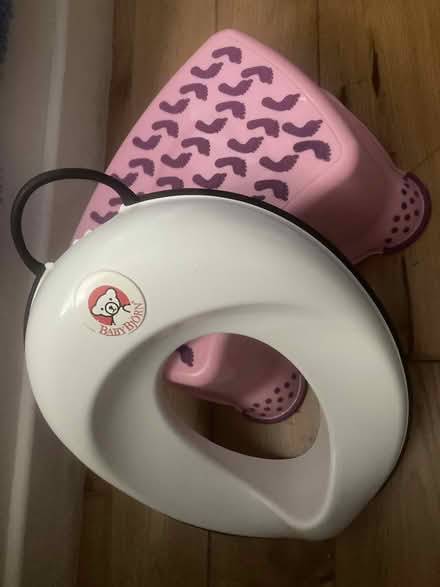 Photo of free Child’s toilet seat and step up (Sheet village) #1