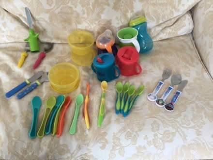 Photo of free Baby cups, cutlery, bowls (Church RG2) #1