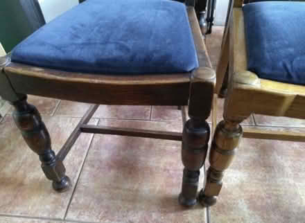 Photo of free Set of 4 dining chairs (Baldock (SG7)) #3