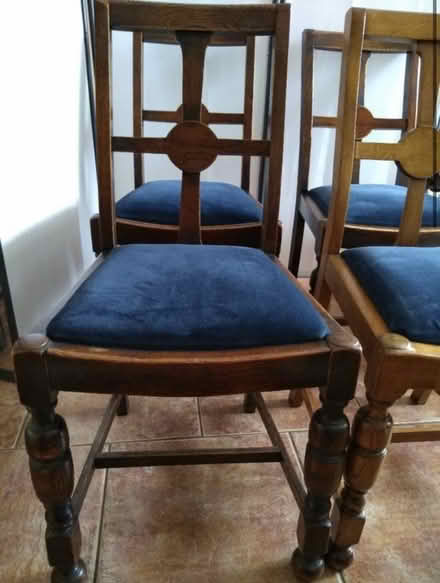 Photo of free Set of 4 dining chairs (Baldock (SG7)) #2