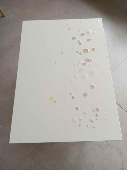 Photo of free White good quality side table (Lower Shiplake RG9) #1