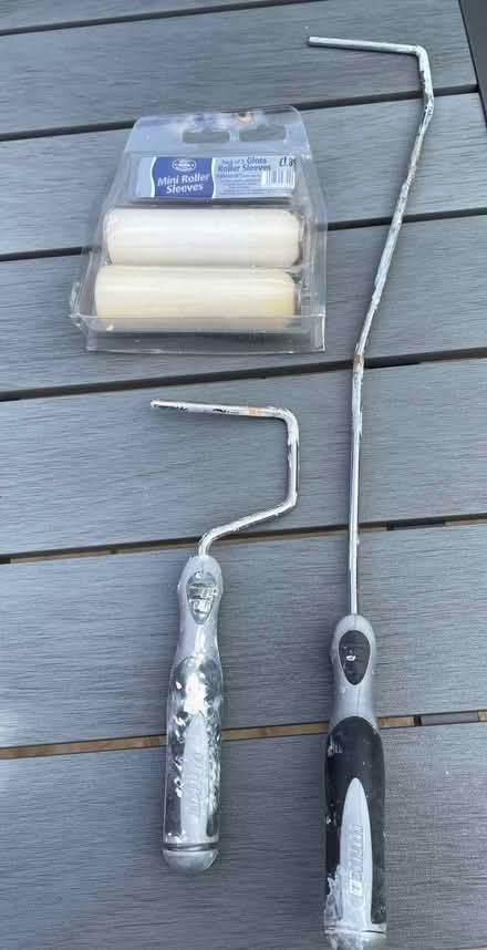 Photo of free Paint rollers and sleeves plus pole (Eastbourne BN20) #2