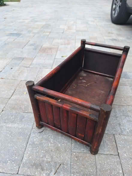 Photo of free Bamboo planter box (Tarpon Springs) #3