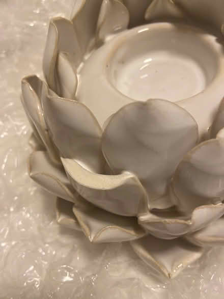 Photo of free artichoke tealight holder - chipped (E9) #2