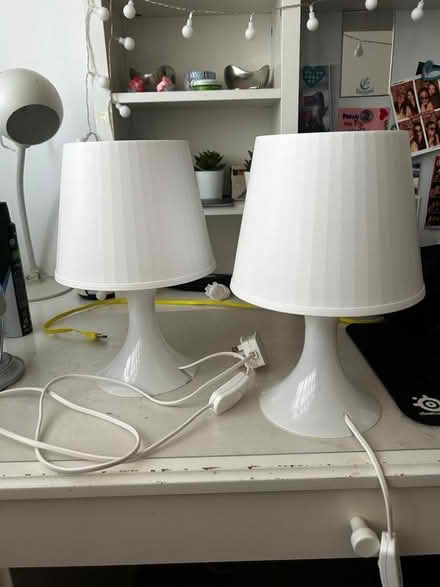 Photo of free Bedside table lamps (Norbiton KT2) #4