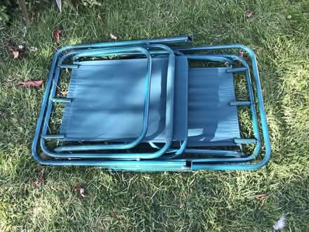 Photo of free 2 fold up chairs (Hastings TN34) #2