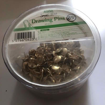 Photo of free Third of a tub of drawing pins (CV32 lillington) #2