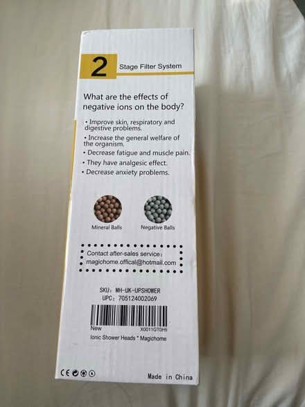 Photo of free shower head - water softener (E9) #4