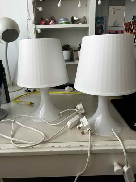 Photo of free Bedside table lamps (Norbiton KT2) #1