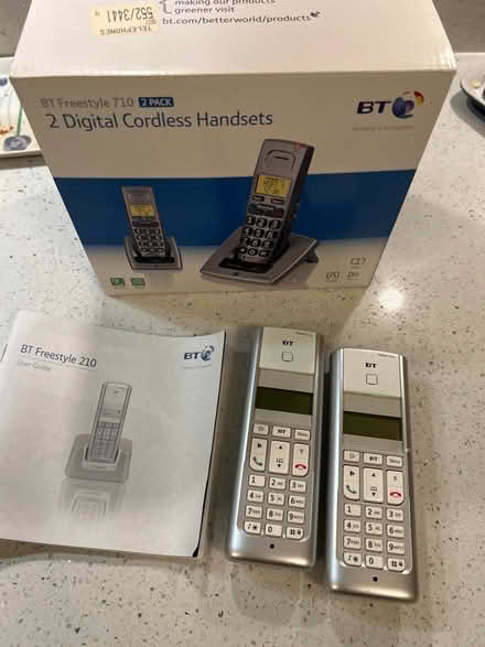 Photo of free 2 digital cordless BT handsets (Charminster) #1