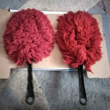 Photo of free red hand dusters (Marton Bank FY3) #1