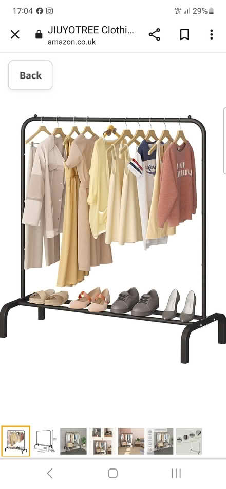 Photo of Free Standing clothes rail (Bishops Stortford CM23) #1