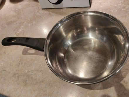 Photo of free 19cm aluminium saucepan (Finchampstead, RG40) #1