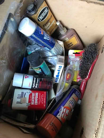 Photo of free Box of household sprays etc (Los altos near el camino) #1