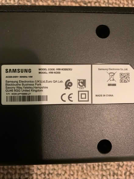 Photo of free Samsung sound bar (Ipswich IP4) #1