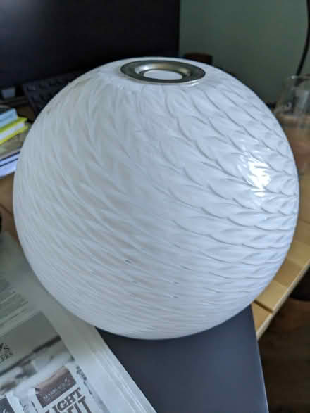 Photo of free Glass Lampshade (Market Harbourough) #1