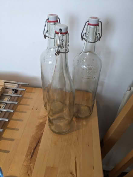 Photo of free Set of 3 nice glass bottles (Haghill G31) #1