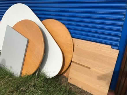 Photo of free Lots of Large Table Tops and Sundry Wood (Chirton NE29) #1