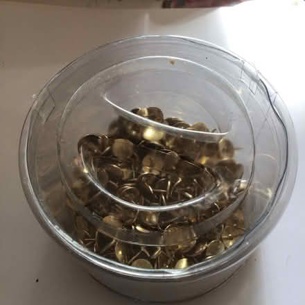 Photo of free Third of a tub of drawing pins (CV32 lillington) #1