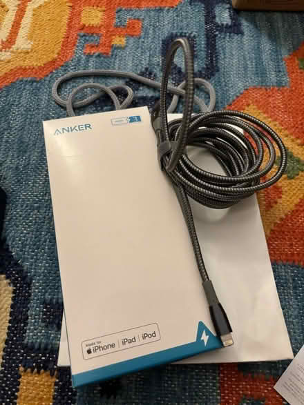 Photo of free iPhone 12 charging cables (Navy Yard) #1