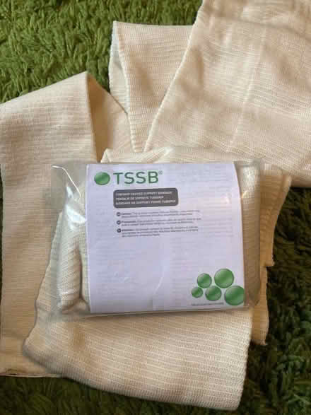 Photo of free 3 Tubigrip shaped support bandage. Full leg XL (New Brighton CH45) #1