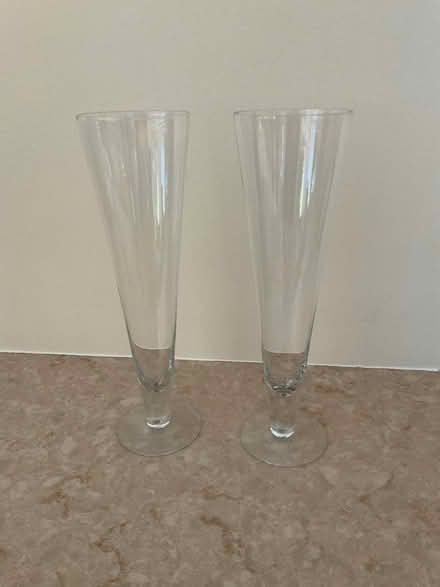 Photo of free 2 tall beer glasses (Mohegan Lake) #1
