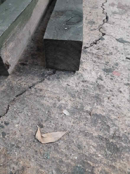 Photo of free 3 Fence posts / unused (Clapham MK41) #1