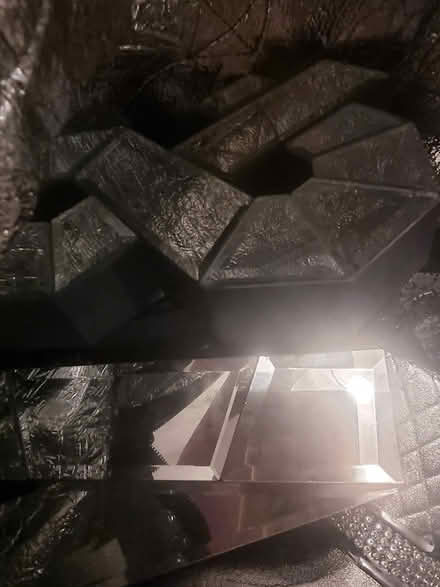 Photo of free Silver /mirrored ornaments (Faversham) #3
