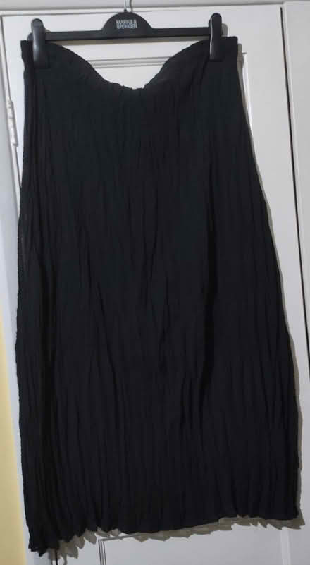 Photo of free Marks & Spencer black skirt, size 12 – 14 (Sherwood KT13) #1