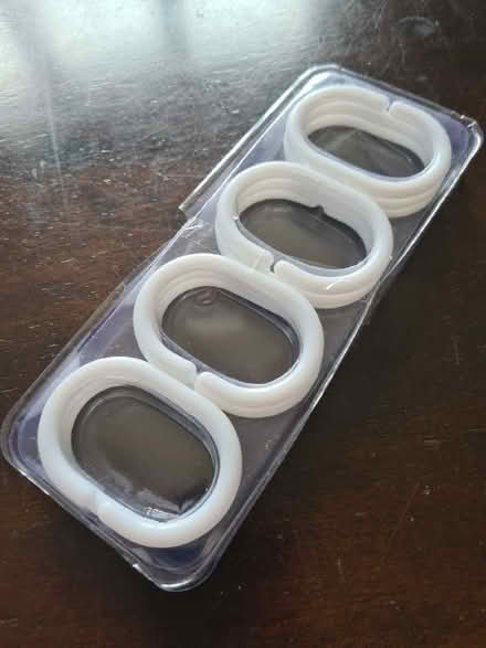 Photo of free Shower curtain hooks, 12 pack (Chelmer Village CM2) #1