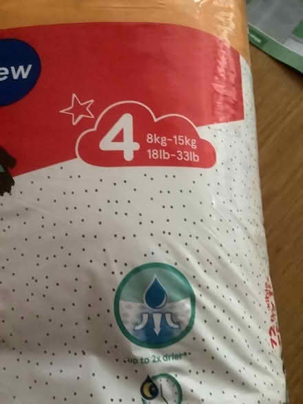 Photo of free Size 4 nappies (Ashton-on-Ribble PR2) #2
