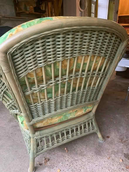 Photo of free Cane chair (Dawes Green) #3