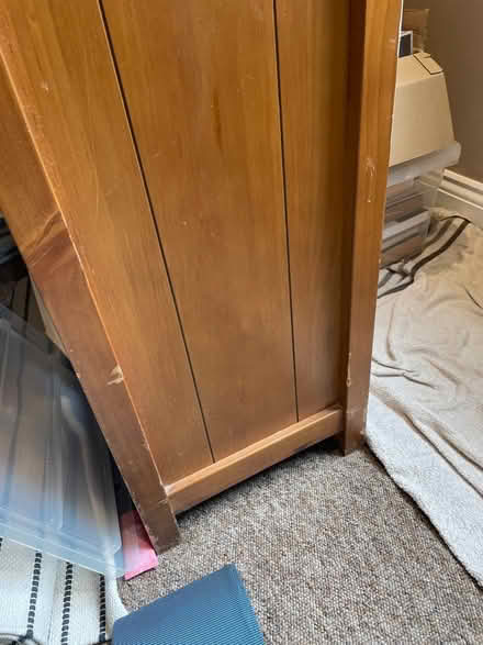 Photo of free Wooden bookcase (Leytonstone) #2