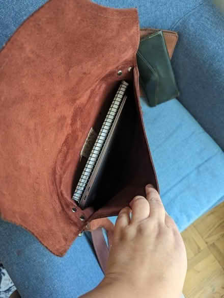 Photo of free Leather laptop bag (20008, near BreadFurst) #3