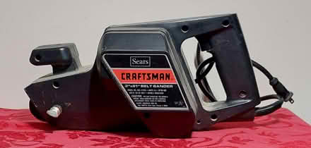 Photo of free Sears Craftsman 3"x21" Belt Sander (1 min from Rahway High School) #1