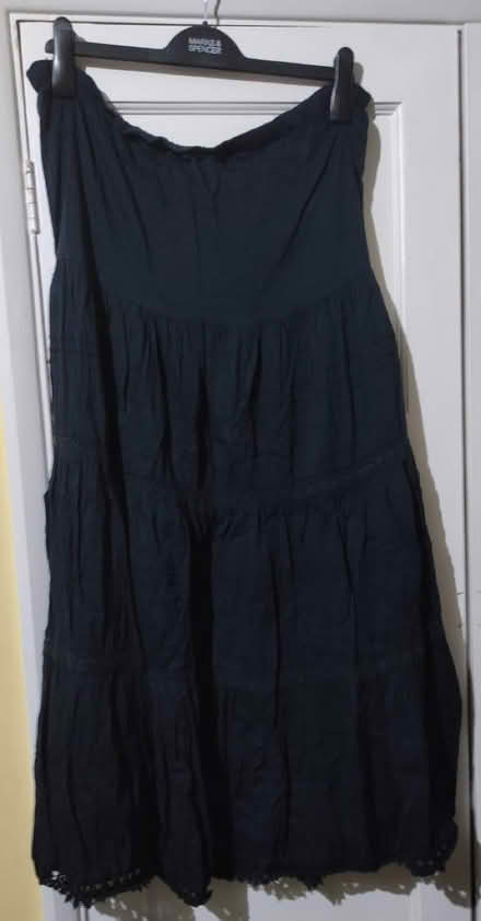 Photo of free Black cotton skirt, size 10, (Sherwood KT13) #2